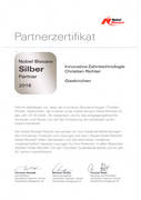 Partnerzertifikat Nobel Biocare